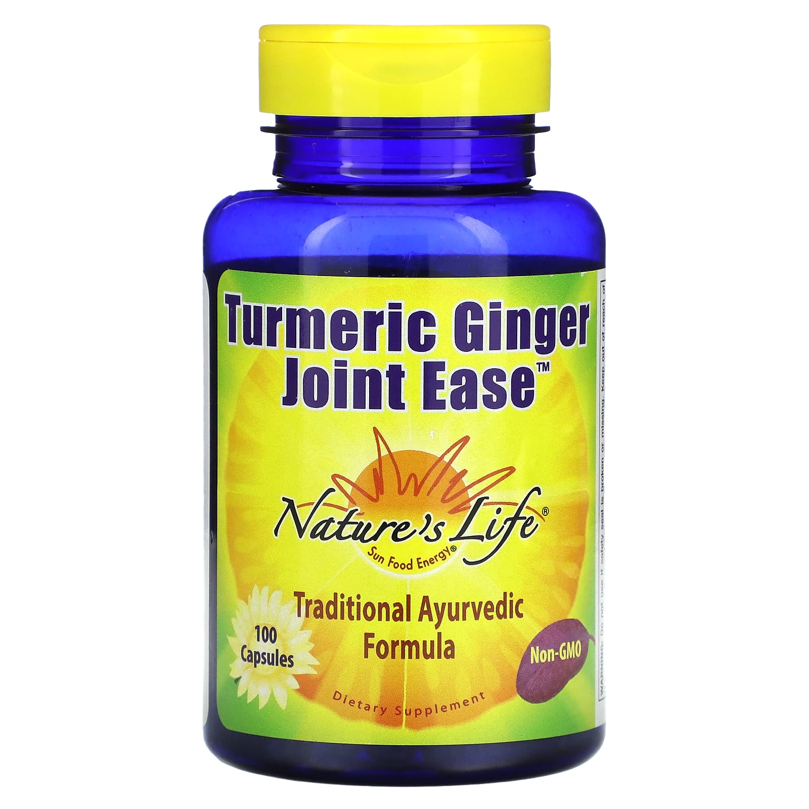 Nature's Life-Turmeric Ginger Joint Ease-100 Capsules