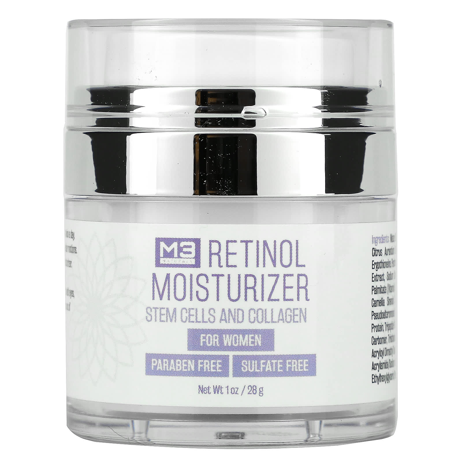 M3 Naturals-Retinol Moisturizer for Women-1 fl oz (30 ml)