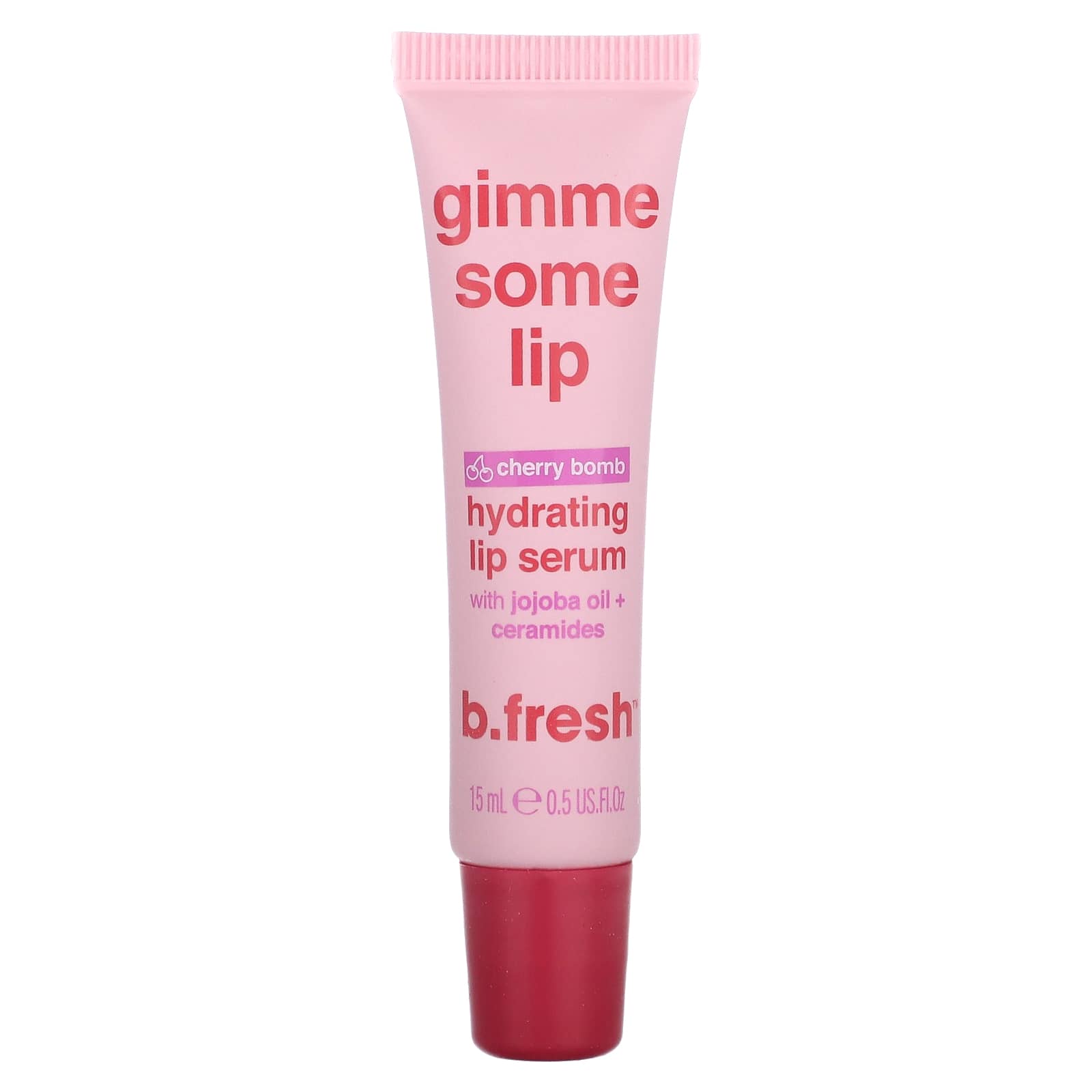 b.fresh-Hydrating Lip Serum-Cherry Bomb-0.5 fl oz (15 ml)