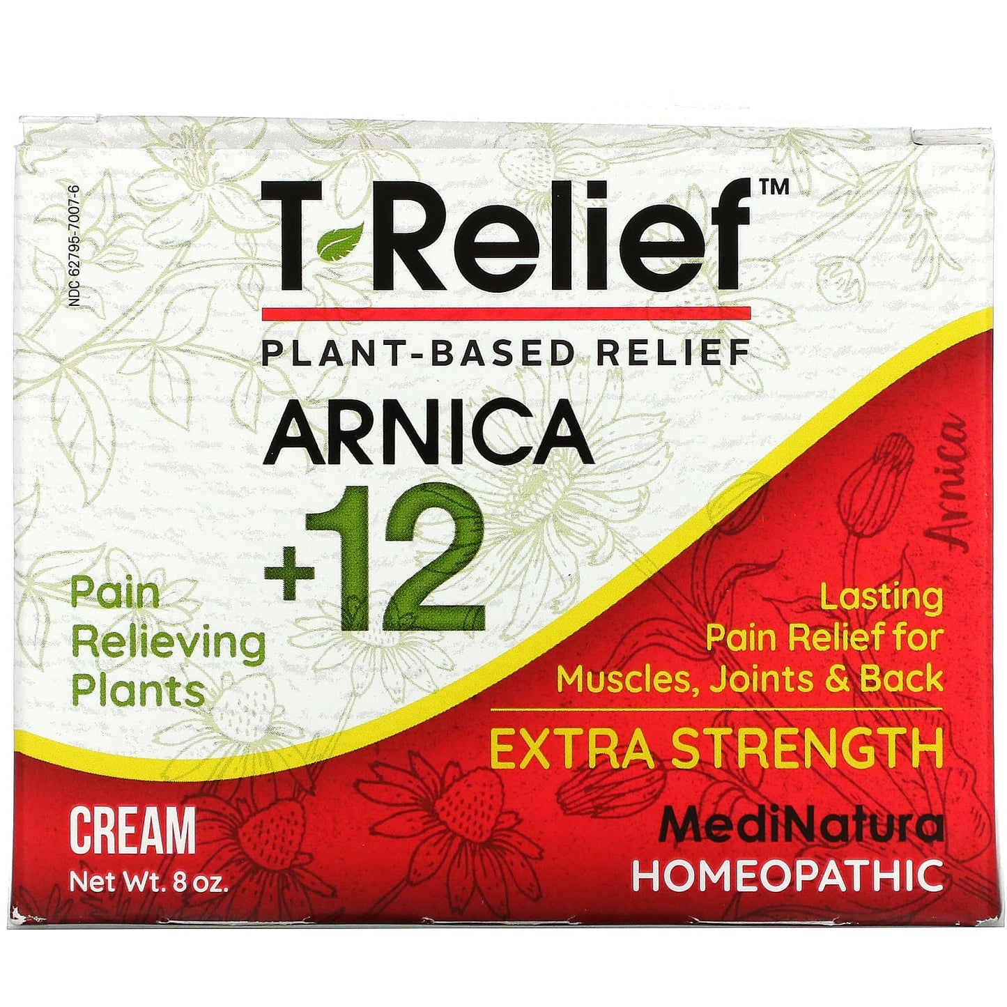 MediNatura, T-Relief, Arnica +12, Extra Strength, 8 oz