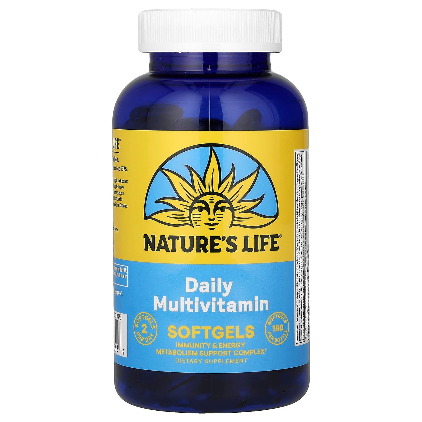 Nature's Life-Daily Multivitamin Softgels-180 Softgels