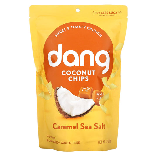 Dang Foods-Coconut Chips-Caramel Sea Salt-3.17 oz (90 g)