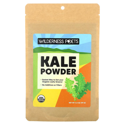 Wilderness Poets-Organic Kale Powder-3.5 oz (99 g)