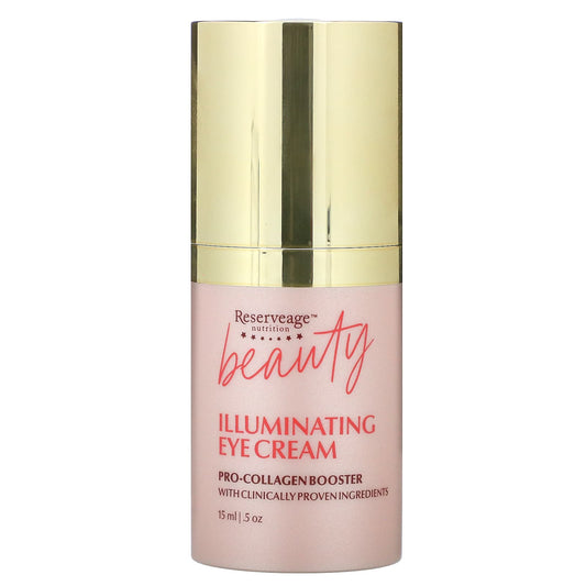 Reserveage Nutrition-Beauty Illuminating Eye Cream-0.5 oz (15 ml)