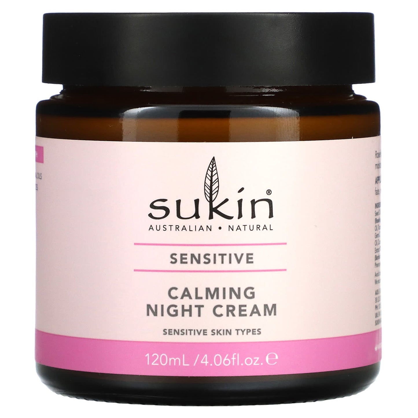 Sukin-Calming Night Cream-Sensitive- 4.06 fl oz (120 ml)