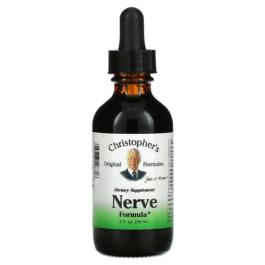 Christopher's Original Formulas-Nerve Formula-2 fl oz (59 ml)