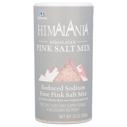 Himalania-Himalayan Reduced Sodium Fine Pink Salt Mix-13 oz (369 g)