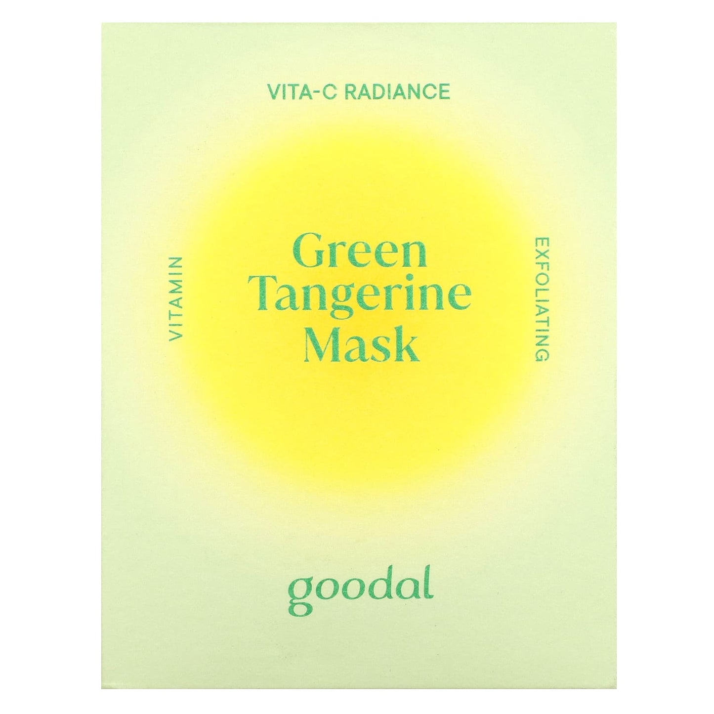 Goodal, Green Tangerine Vita C Wash Off Beauty Mask, 3.88 oz (110 g)