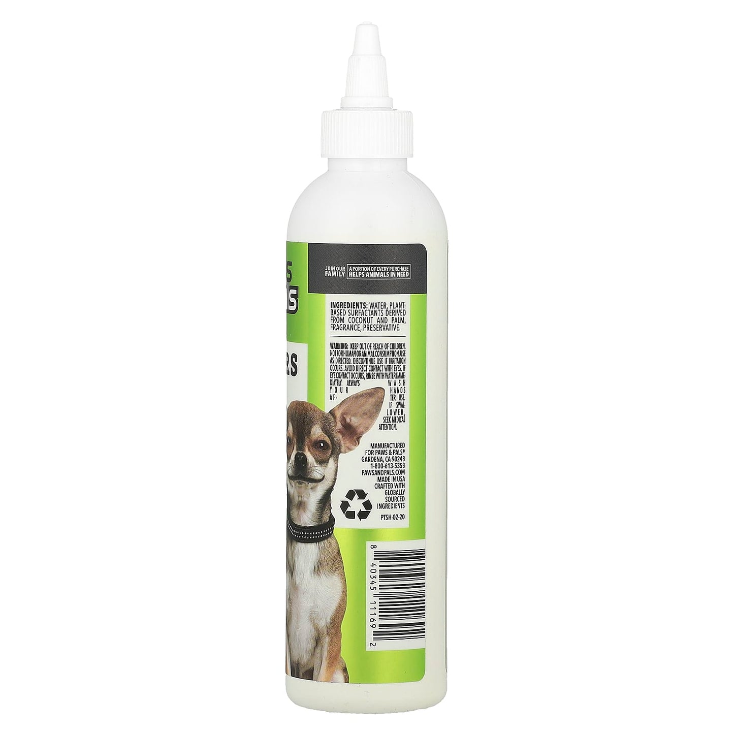 Paws & Pals, All Ears, Cleaning Liquid, 8 fl oz, (237 ml)