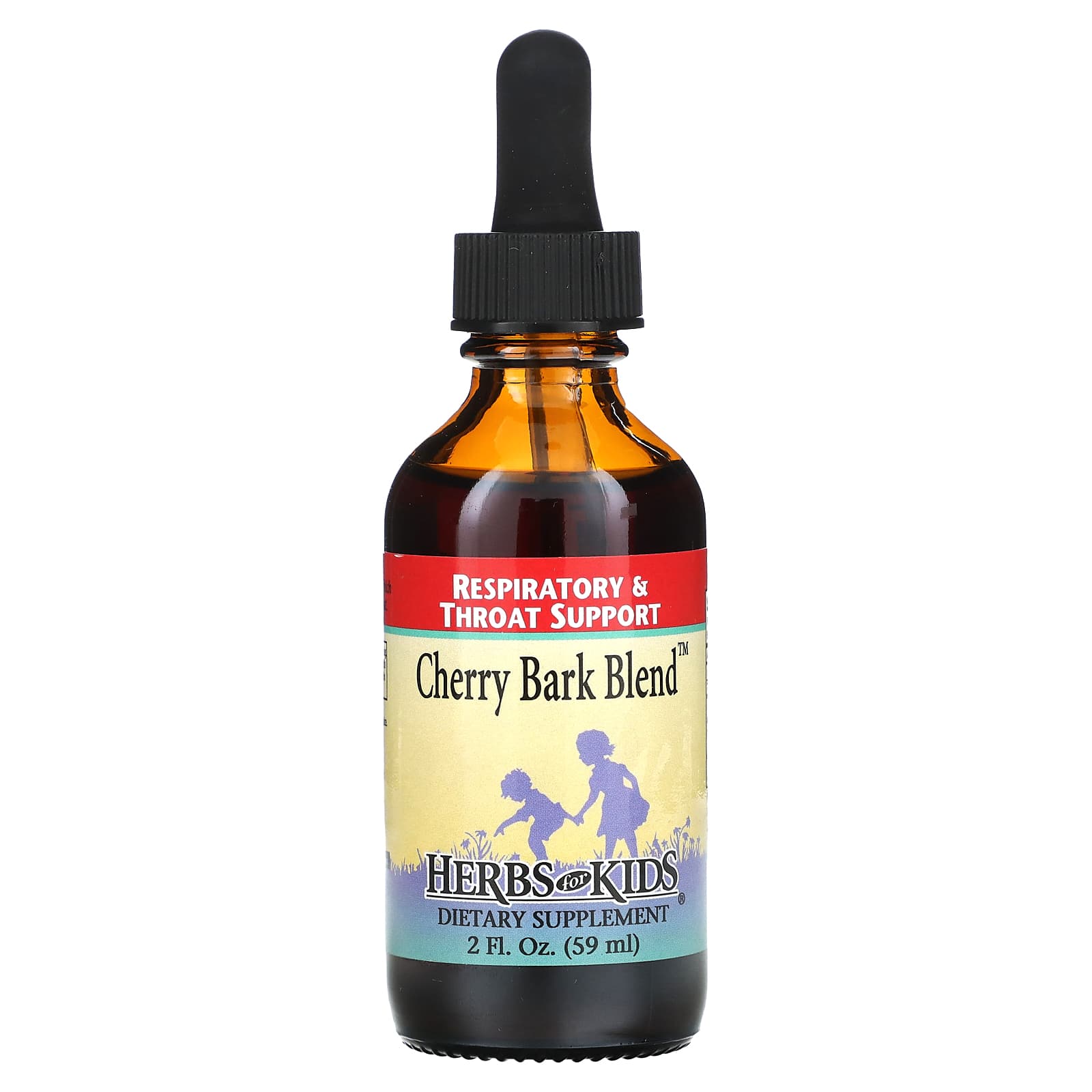 Herbs for Kids-Cherry Bark Blend-2 fl oz (59 ml)