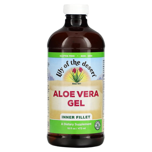 Lily of the Desert-Aloe Vera Gel-Inner Fillet-16 fl oz (473 ml)