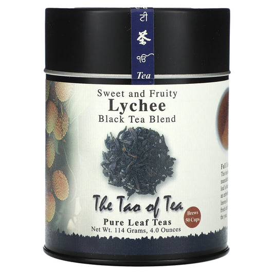 The Tao of Tea-Black Tea Blend-Lychee-4 oz (114 g)