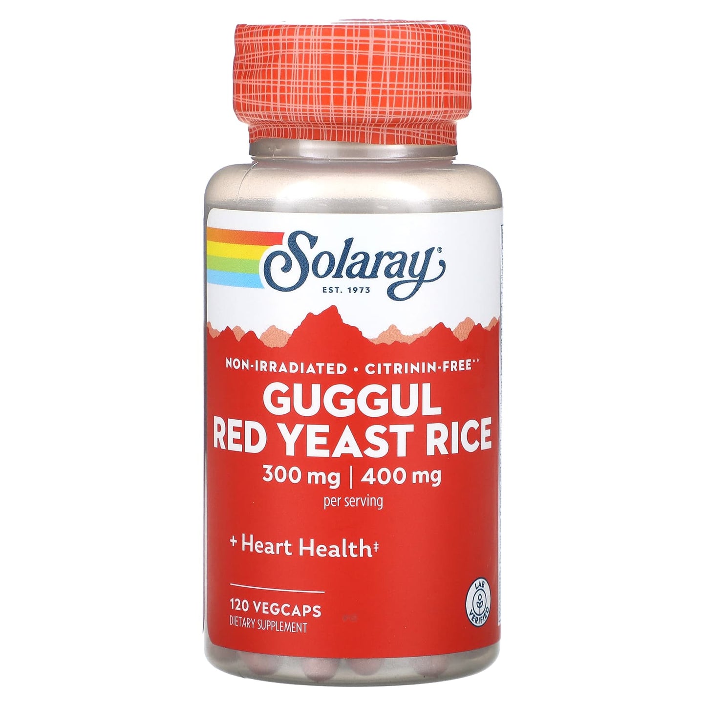 Solaray-Guggul & Red Yeast Rice-120 VegCaps