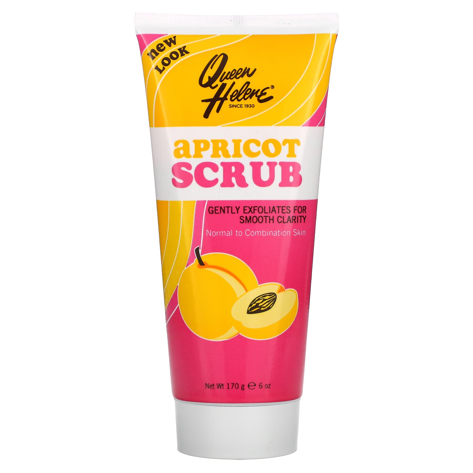 Queen Helene-Scrub-Normal to Combination Skin-Apricot-6 oz (170 g)