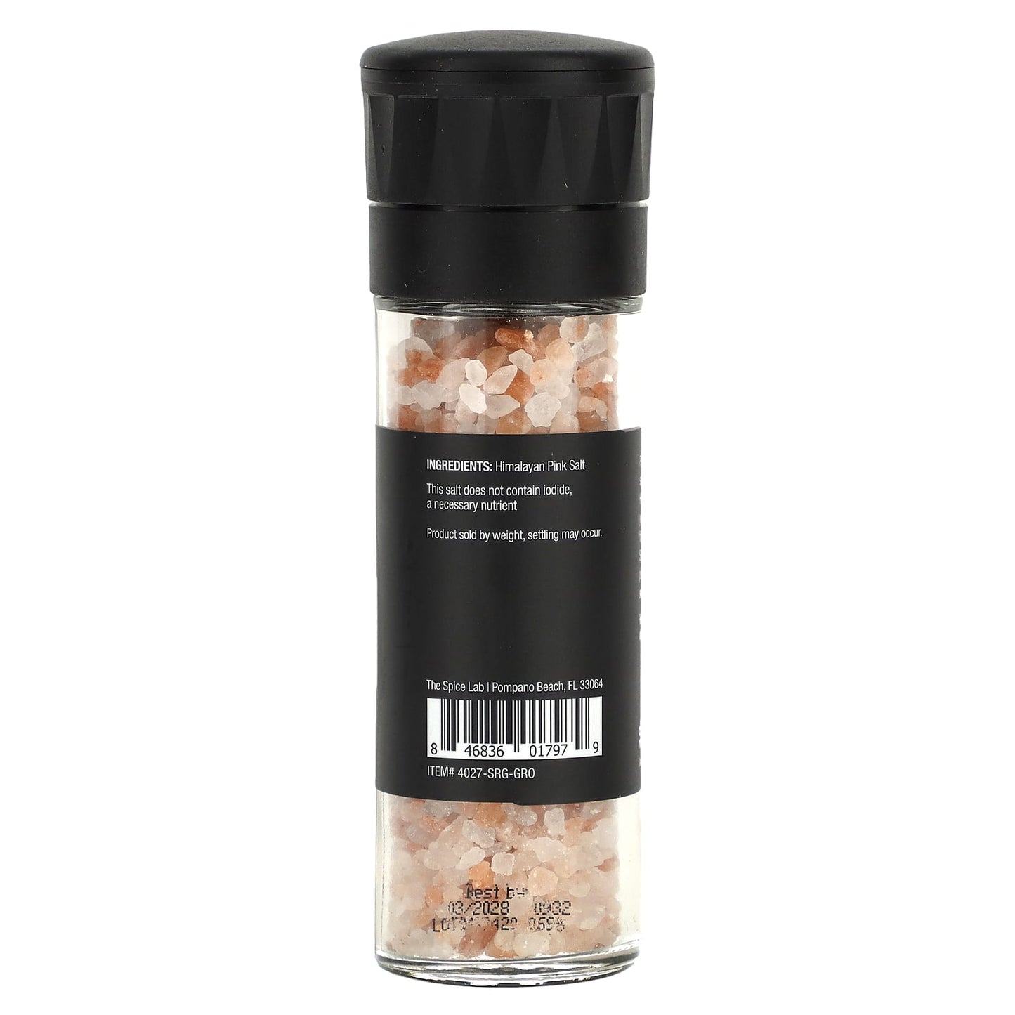 The Spice Lab, Himalayan Pink Salt, Coarse Grain, 4.2 oz (119 g)