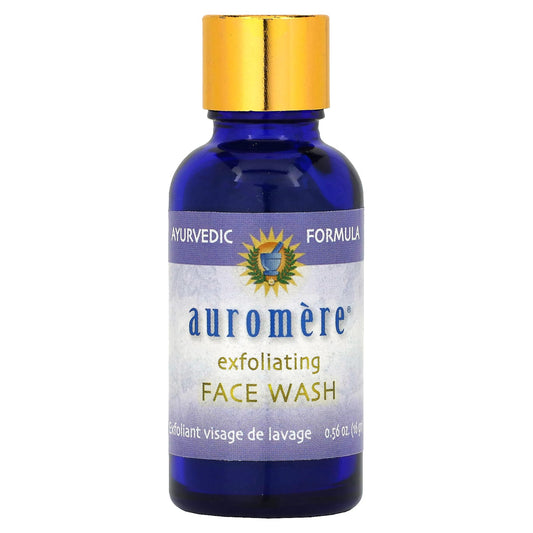 Auromere-Exfoliating Face Wash-0.56 oz (16 gm)