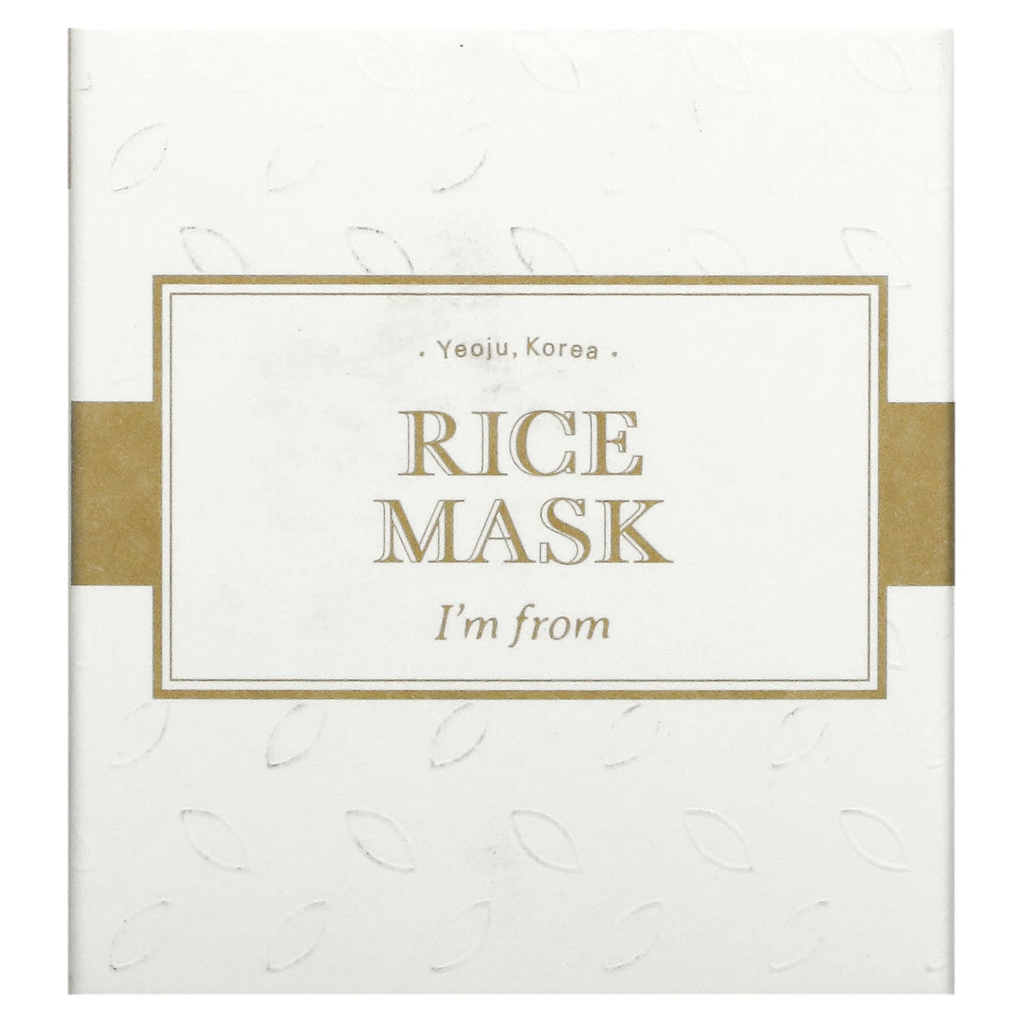 I'm From, Rice Beauty Mask, 3.88 oz (110 g)