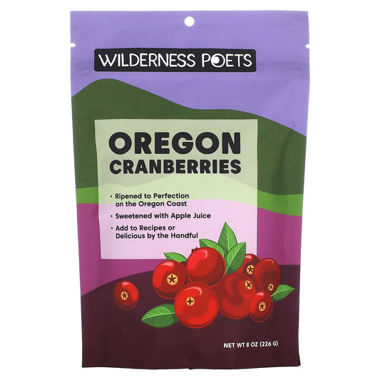 Wilderness Poets-Oregon Cranberries-8 oz (226 g)