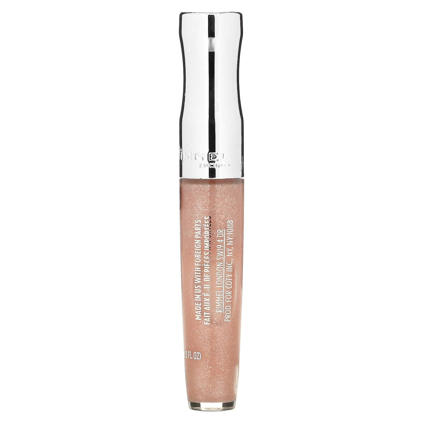 Rimmel London, Stay Glossy Lip Gloss, 110 Dorchester Rose, 0.18 fl oz (5.5 ml)