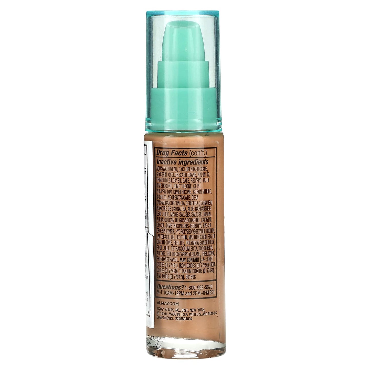 Almay, Clear Complexion Makeup, 300 Naked, 1 fl oz (30 ml)