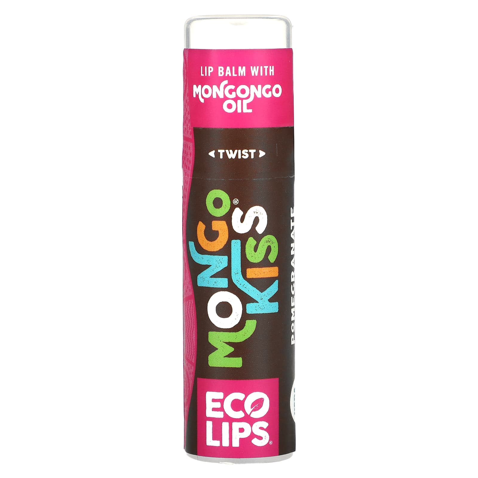 Eco Lips-Mongo Kiss-Lip Balm-Pomegranate-0.25 oz (7 g)