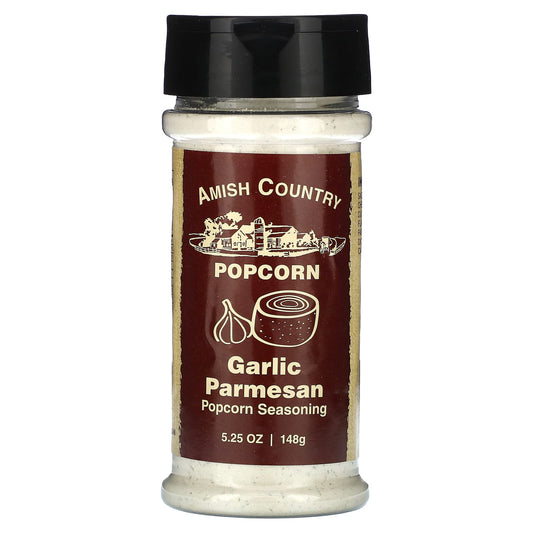 Amish Country Popcorn-Popcorn Seasoning-Garlic Parmesan-5.25 oz (148 g)