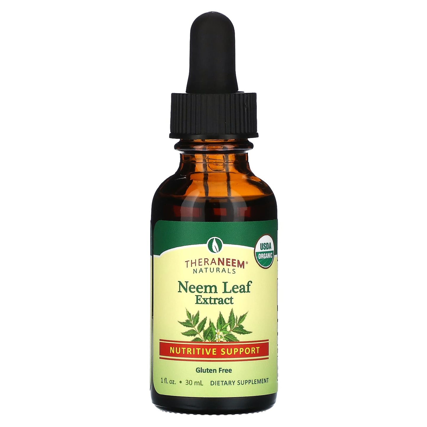 Organix South-Theraneem Naturals-Neem Leaf Extract-Nutritive Support-1 fl oz (30 ml)