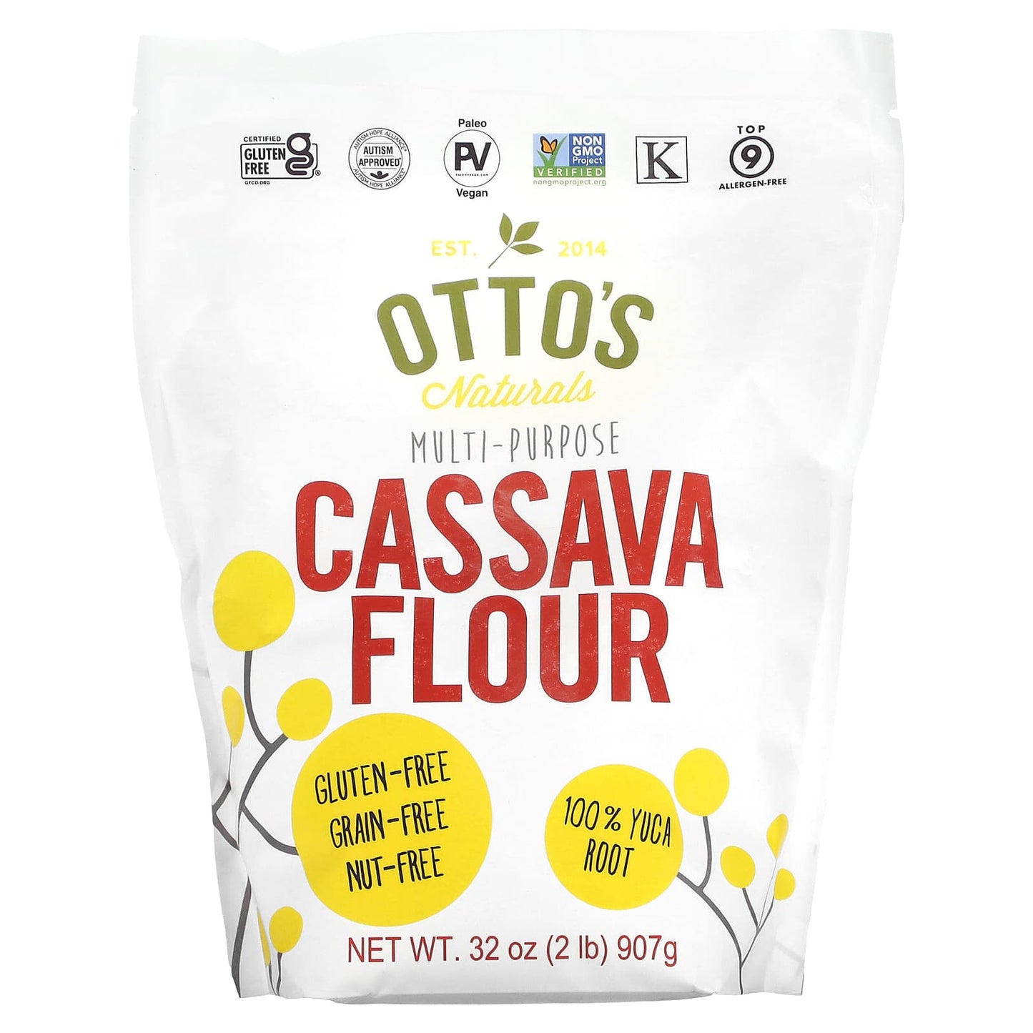 Otto's Naturals-Multi-Purpose Cassava Flour-32 oz (907 g)