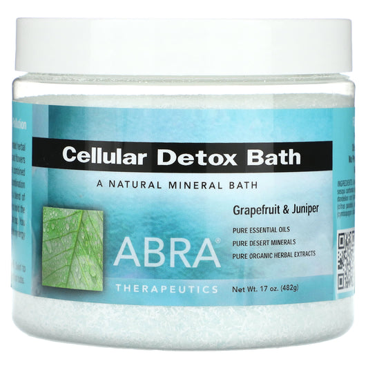 Abra Therapeutics-Cellular Detox Bath-Grapefruit & Juniper-17 oz (482 g)