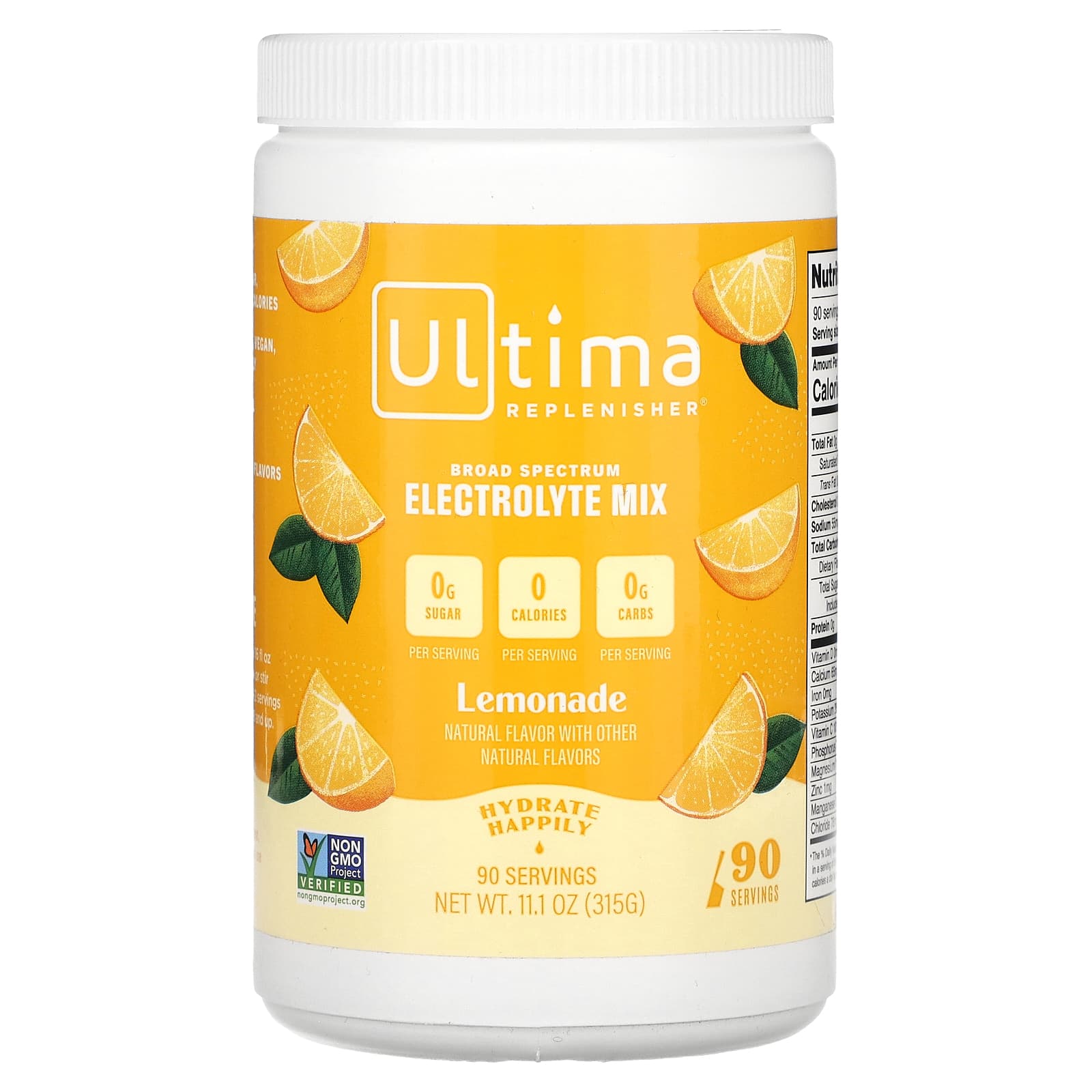 Ultima Replenisher-Electrolyte Mix-Lemonade-11.1 oz (315 g)