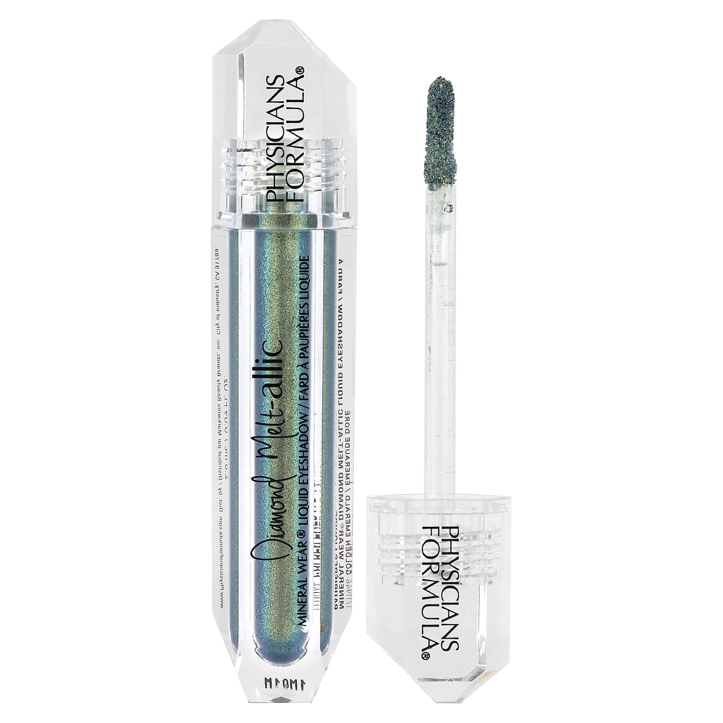 Physicians Formula-Mineral Wear-Diamond Melt-allic Liquid Eyeshadow-1711946 Golden Emerald-0.09 fl oz (2.8 ml)