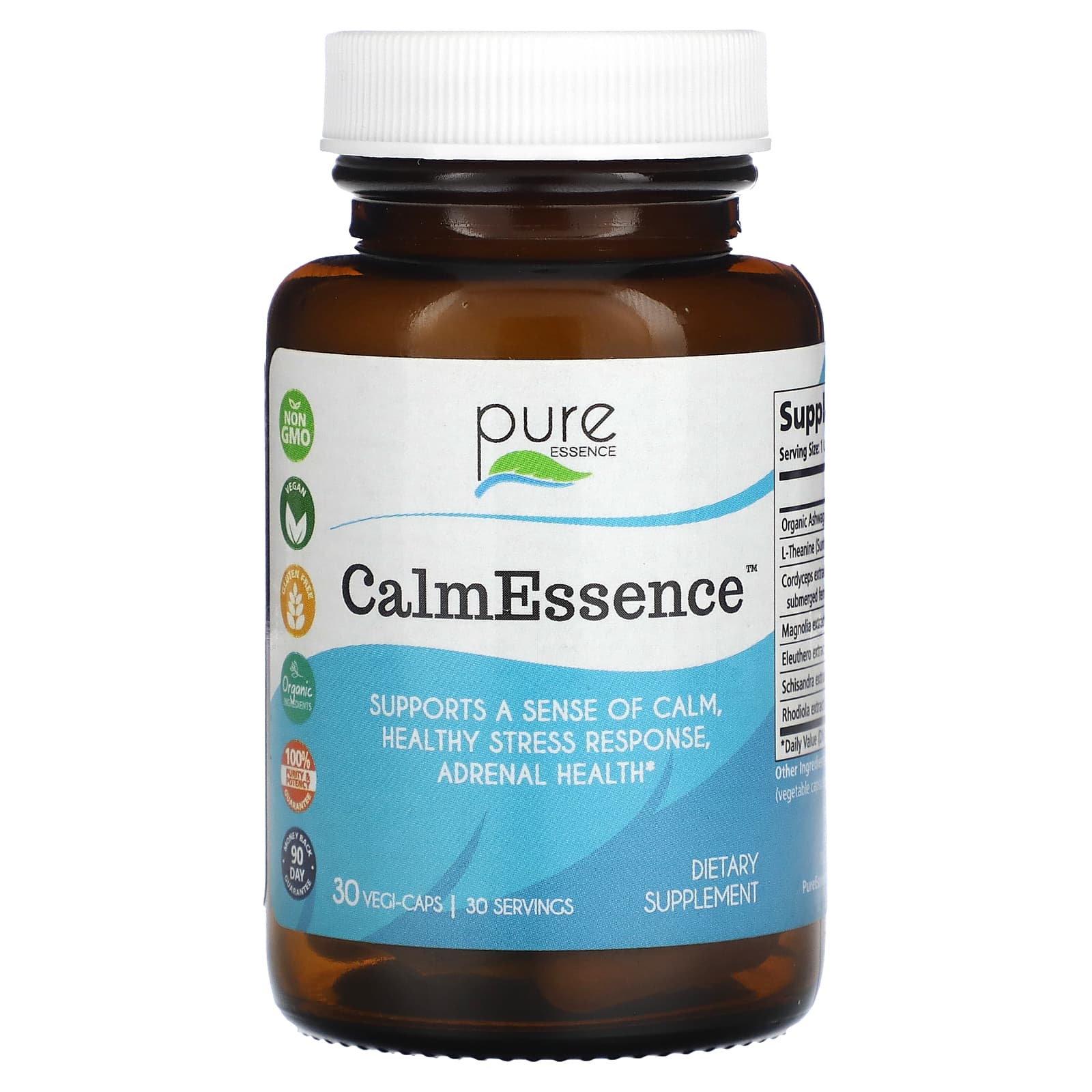 Pure Essence-CalmEssence-30 Vegi-Caps