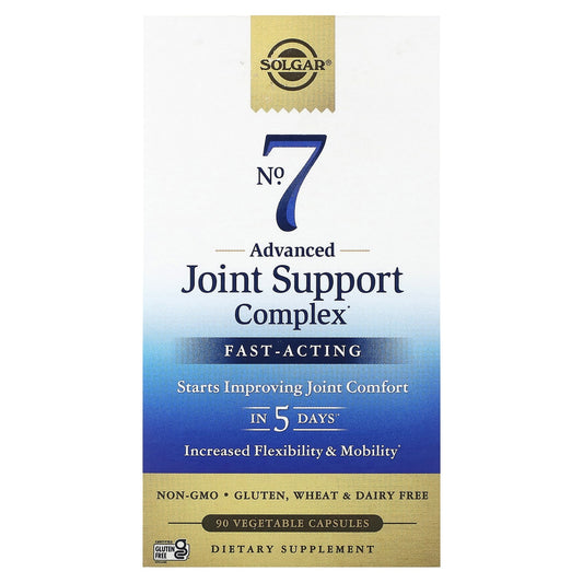 Solgar-No. 7-Advanced Joint Support Complex-90 Vegetable Capsules