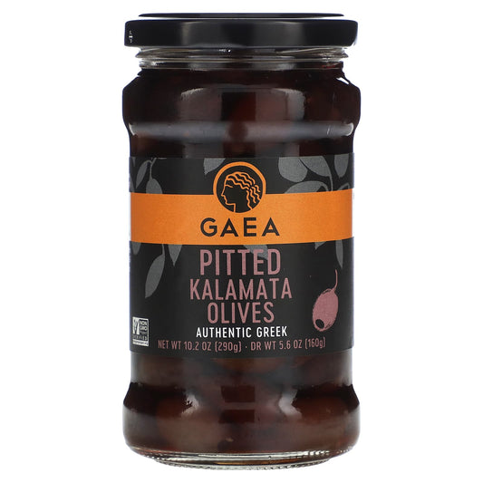 Gaea-Pitted Kalamata Olives-10.2 oz (290 g)