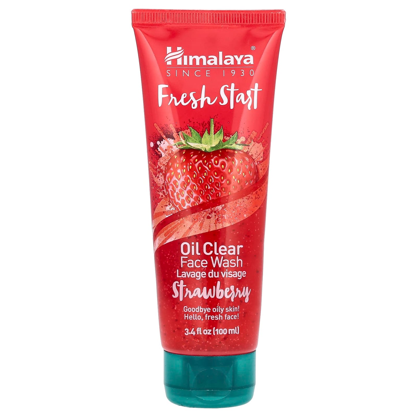 Himalaya-Fresh Start-Oil Clear Face Wash-Strawberry- 3.4 fl oz (100 ml)