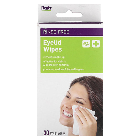 Flents-Eyelid Wipes-30 Wipes