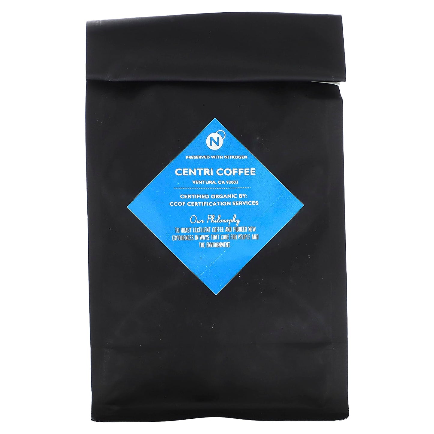 Cafe Altura, Centri Coffee, Organic Ethiopia, Blueberry + Floral, Whole Bean, Decaf, 12 oz (340 g)