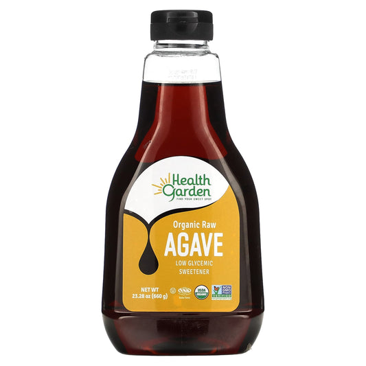 Health Garden-Organic Raw Agave-Low Glycemic Sweetener-23.28 oz (660 g)