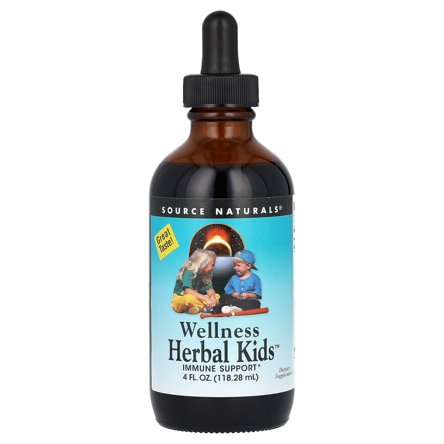 Source Naturals-Wellness Herbal Kids-4 fl oz (118.28 ml)