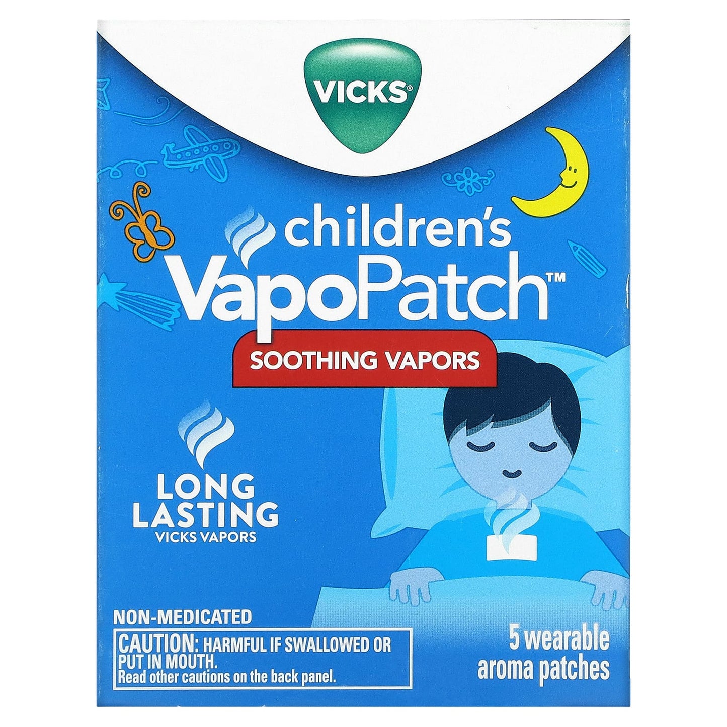 Vicks-Children's VapoPatch-5 Wearable Aroma Patches