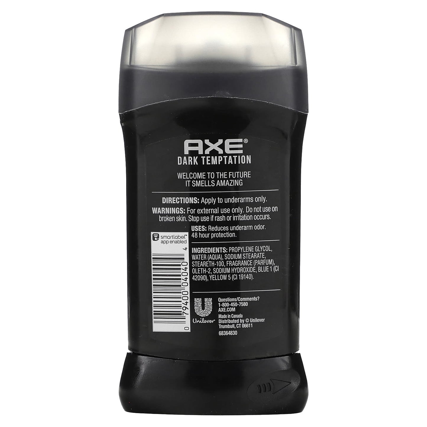 Axe, Dark Temptation Deodorant, Dark Chocolate, 3 oz (85 g)