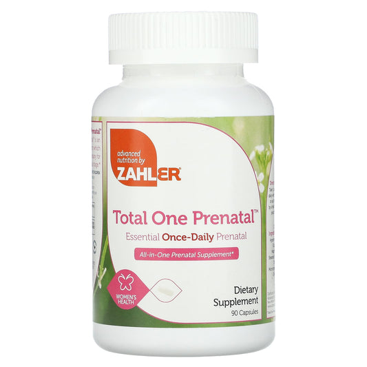 Zahler-Total One Prenatal-Essential Once-Daily Prenatal-90 Capsules