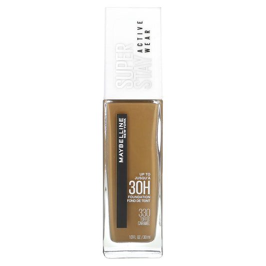 Maybelline-Super Stay-Active Wear Foundation-330 Toffee-1 fl oz (30 ml)