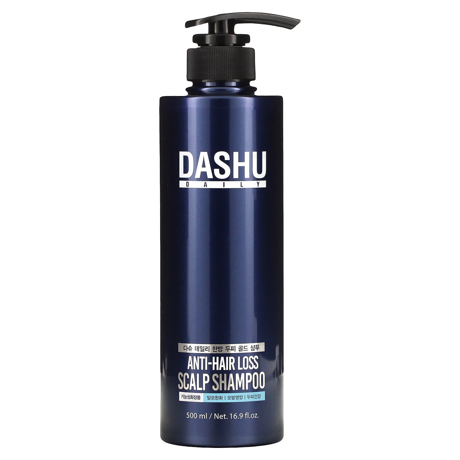 Dashu-Anti-Hair Loss Scalp Shampoo-16.9 oz (500 ml)