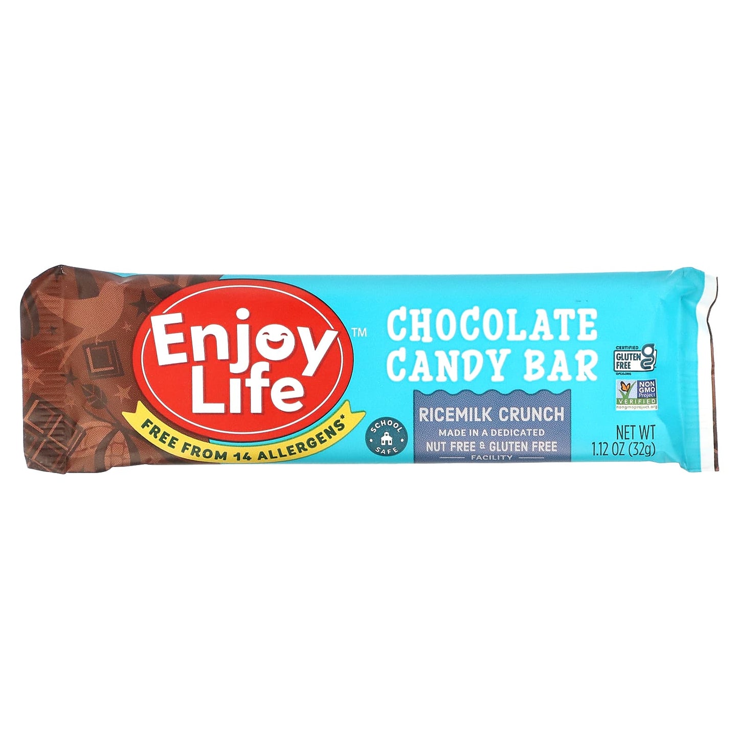 Enjoy Life Foods-Chocolate Candy Bar-Ricemilk Crunch-1.12 oz (32 g)