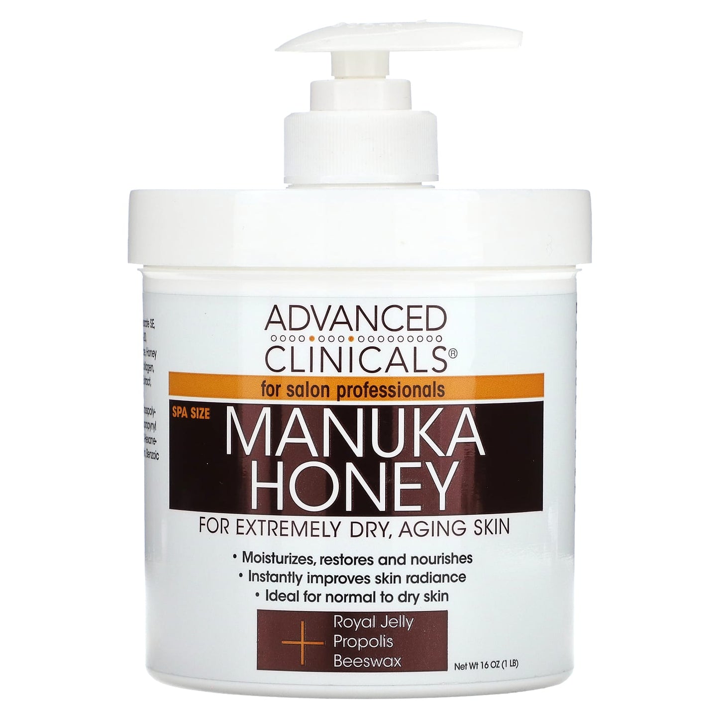 Advanced Clinicals-Manuka Honey-1 lbs (16 oz)