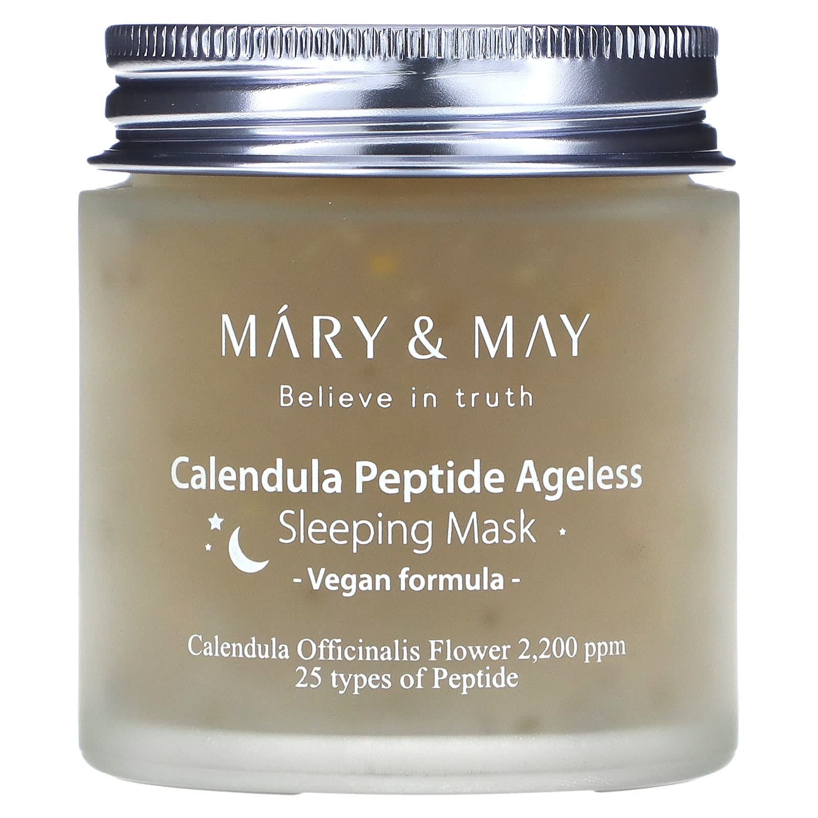 Mary & May-Calendula Peptide Ageless-Sleeping Beauty Mask-3.88 oz (110 g)