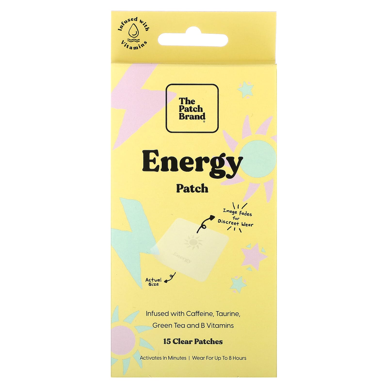 The Patch Brand-Energy Patch-15 Clear Patches