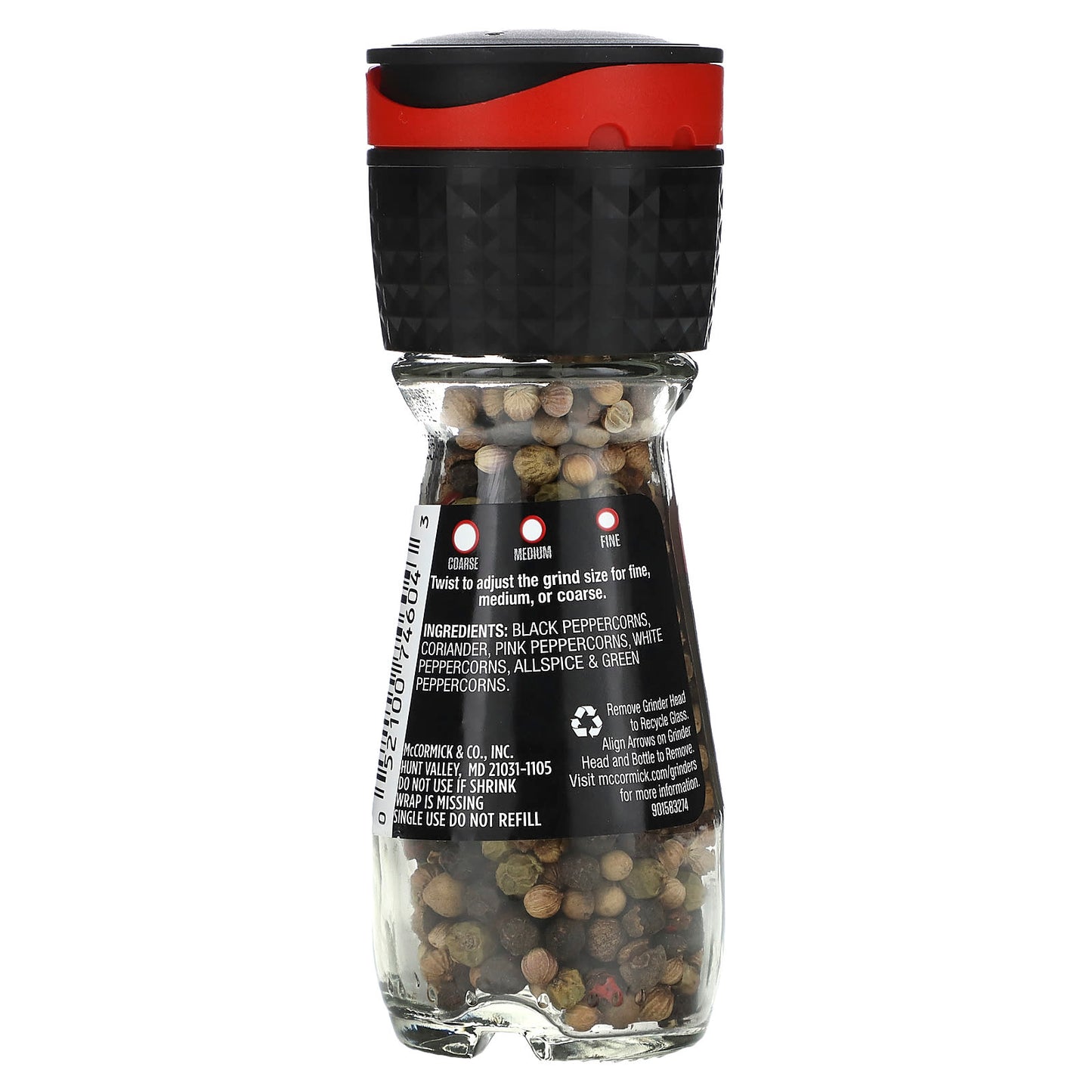 McCormick, Peppercorn Medley Grinder, 0.85 oz (24 g)