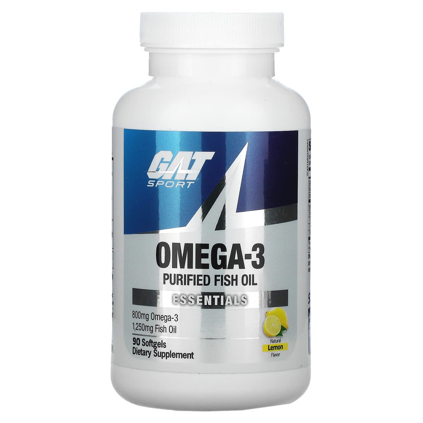 GAT-Omega-3-Lemon-90 Softgels